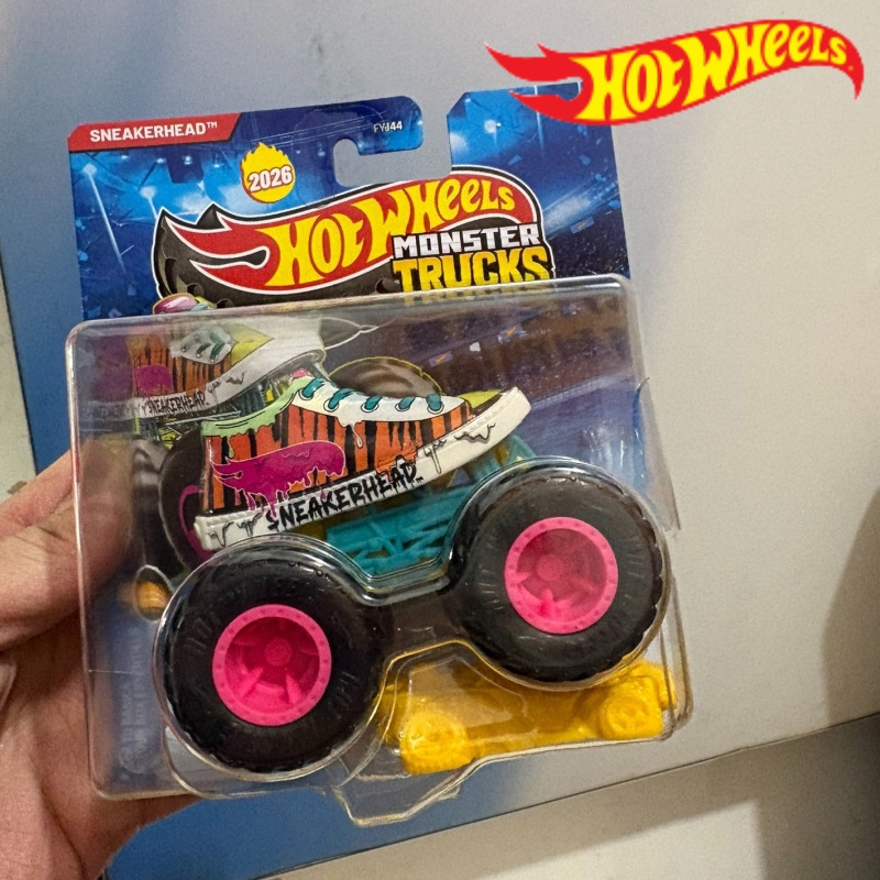 Hot Wheels Car Monster Trucks - 新しいホットウィールオリジナル Fyj44 26c モンスタートラックシリーズモデルカーオフロードビーチおもちゃの車コレクションサプライズギフトモデルおもちゃ