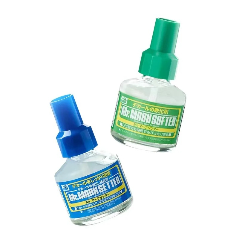 Tamiya Model Paint Set - MS231/232 40 ミリリットル水性ステッカー軟化剤 DIY ポリマー粘土アニメーションキャラクター顔面アクセサリーボートモデル装飾ツール