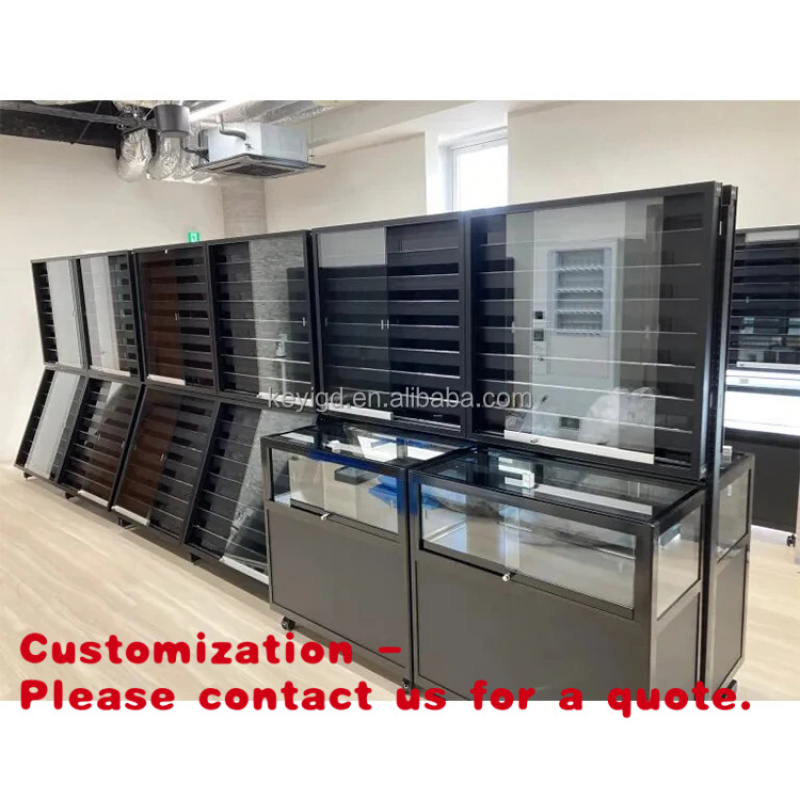Graded Card Display - カスタムグレードスポーツカードディスプレイ、野球カードディスプレイ（ロック付きキャビネット）、バスケットボールコレクタブルトレーディング