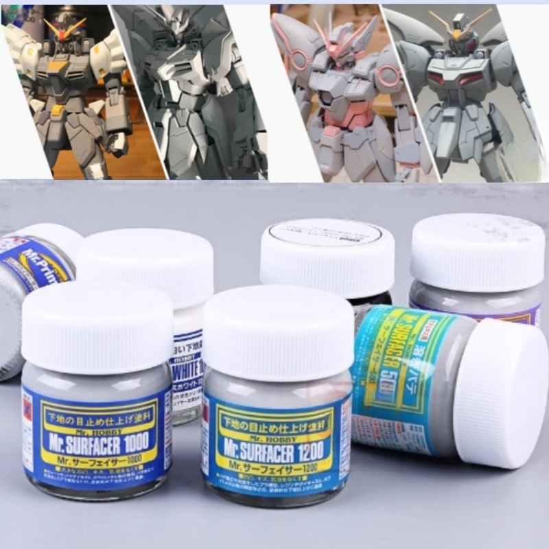 40 ミリリットル水ベースのプライマー充填絵画 DIY 置物 - Tamiya Model Paint Set のレビューと価格