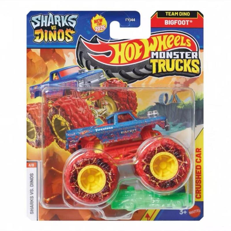 ホットウィール ワイルドモンスタートラック 合金ダイキャスト - Hot Wheels Car Monster Trucks のレビューと価格