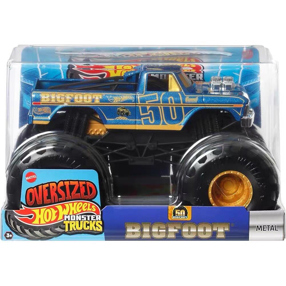 ホットウィール モンスタートラック ビッグフット 50周年記 - Hot Wheels Car Monster Trucks のレビューと価格