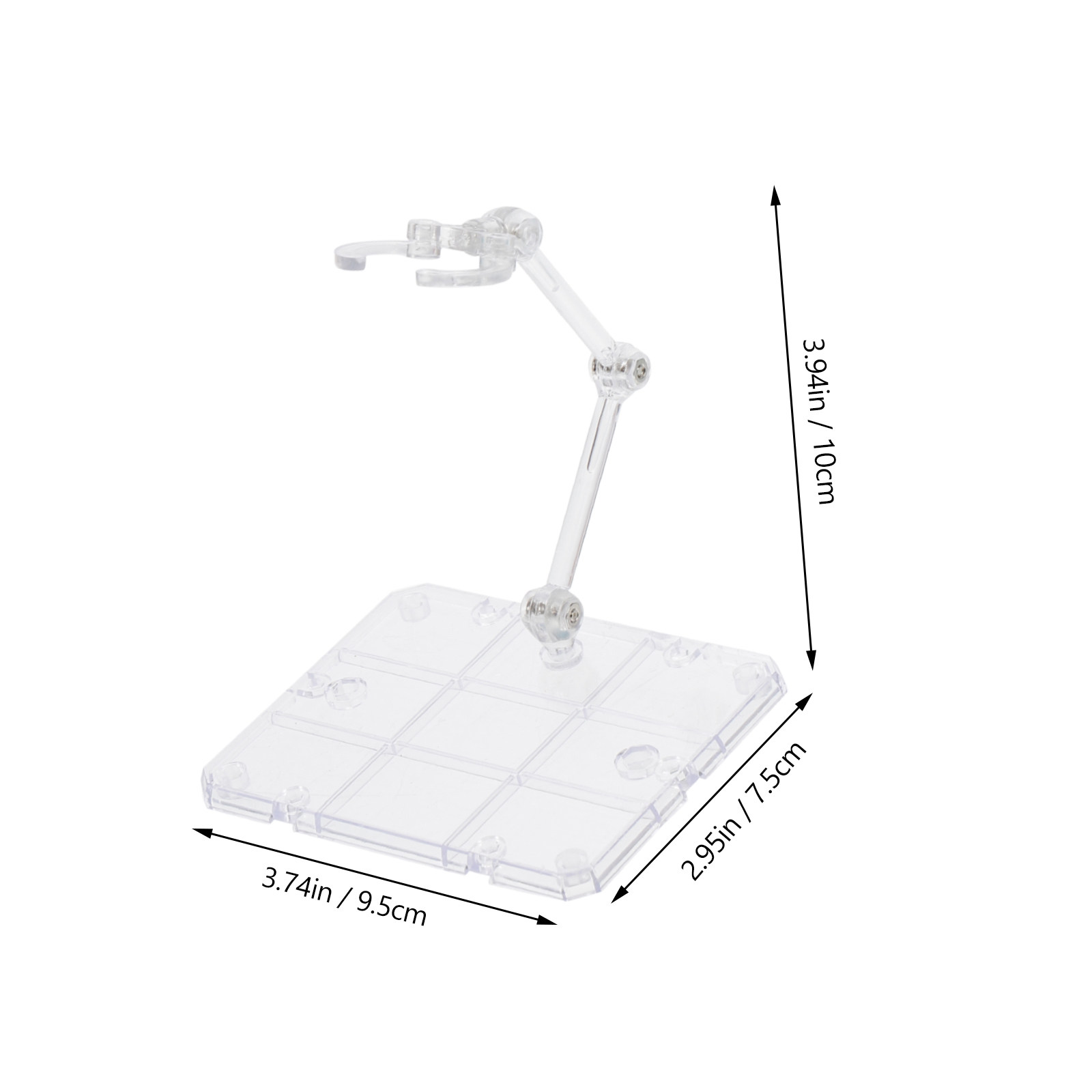 1セット 炎エフェクト アクションフィギュアスタンド 透明プ - Action Figure Stand のレビューと価格