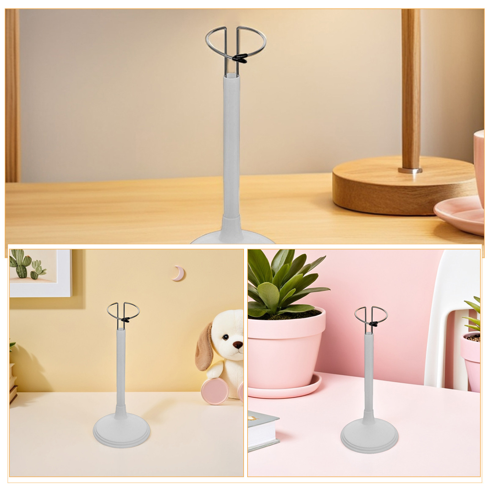 5個セット スタンドホルダー 調節可能なディスプレイライザー - Action Figure Stand のレビューと価格