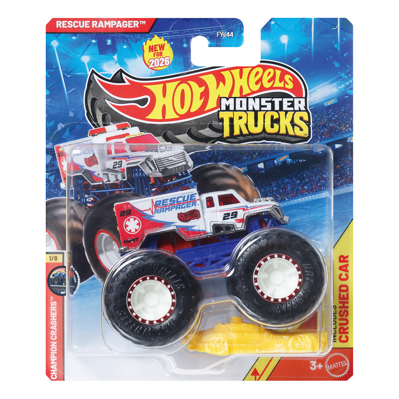ホットウィール カー モンスタートラック レスキューランペガ - Hot Wheels Car Monster Trucks のレビューと価格