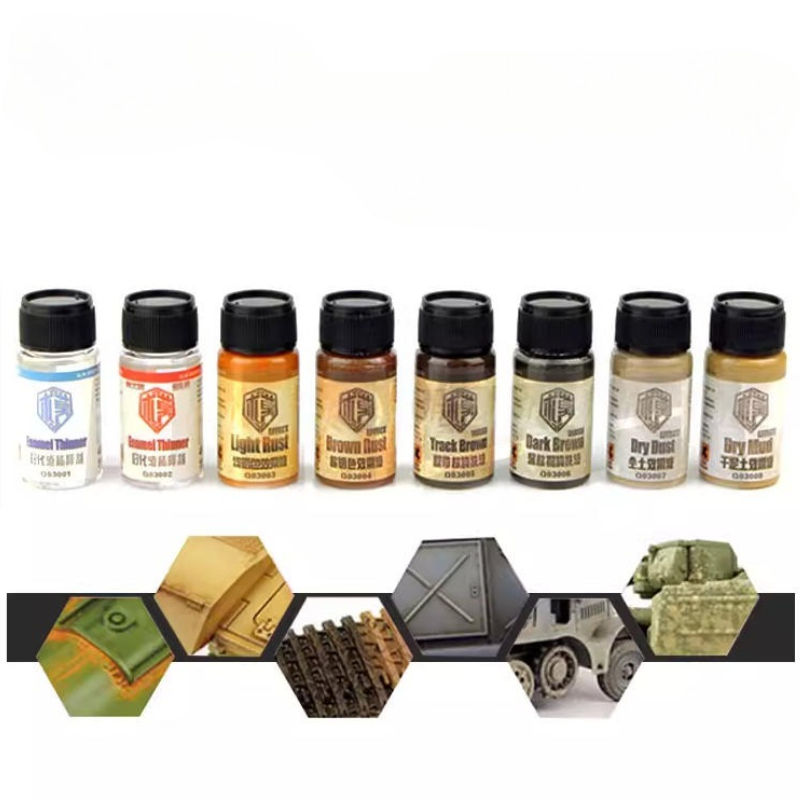 40ml/ボトル モデルラストオフペイント オールドエフェク - Tamiya Model Paint Set のレビューと価格