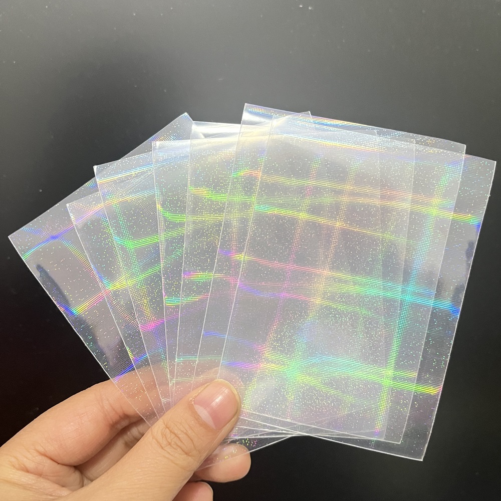 ホログラフィックカードプロテクター、TCGゲーミングカード用 - Card Penny Sleeve のレビューと価格