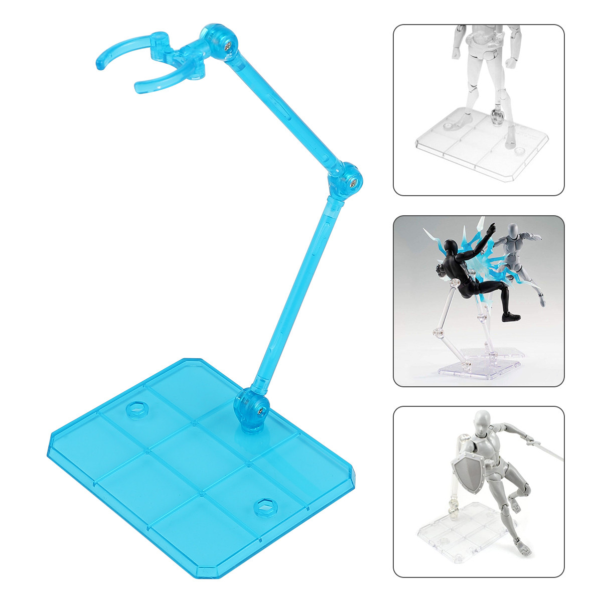 5個入りアクションフィギュアベース、頑丈なディスプレイスタン - Action Figure Stand のレビューと価格