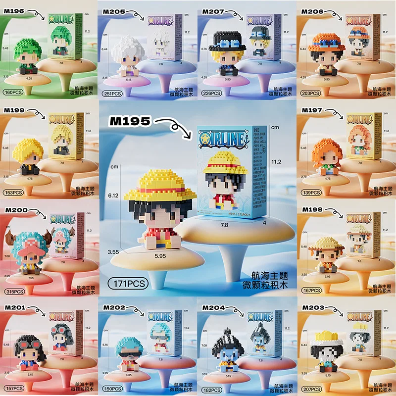ONE PIECE 3Dアニメモデル 太陽神ニカ ルフィ マ - Building Block Mini のレビューと価格